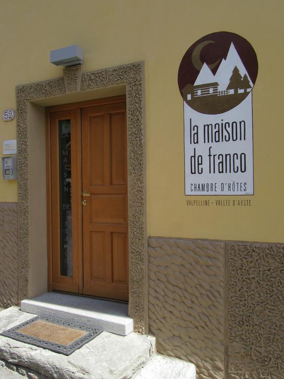La Maison De Franco Valpelline Buitenkant foto