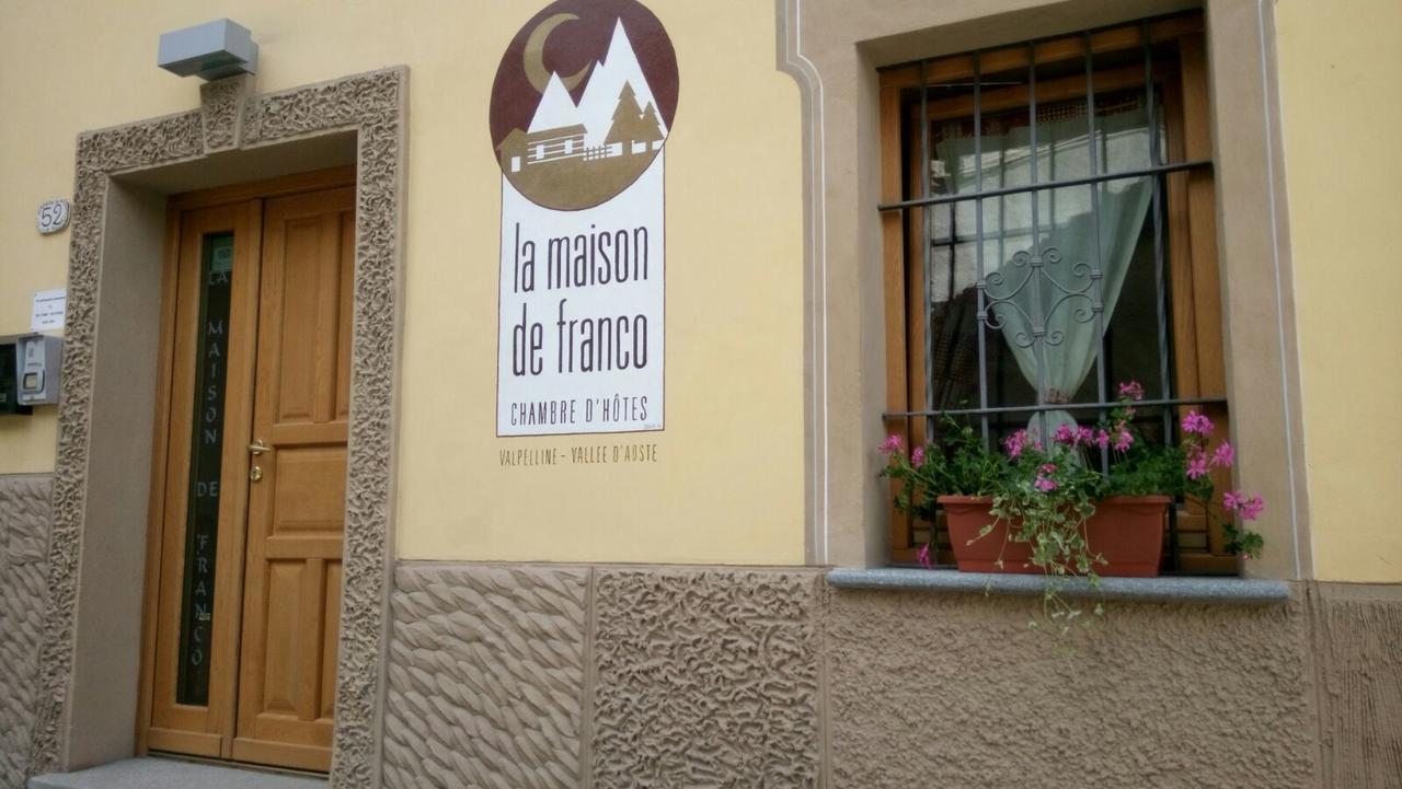 La Maison De Franco Valpelline Buitenkant foto